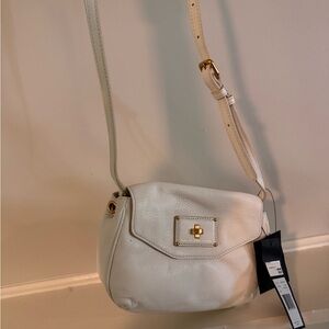 Marc By Marc Jacobs Cream Crossbody Bag with Elegant Design